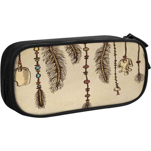 Trousse À Crayons Field Daisy Spring, Grande Capacité Grande Pochette Porte-Stylo