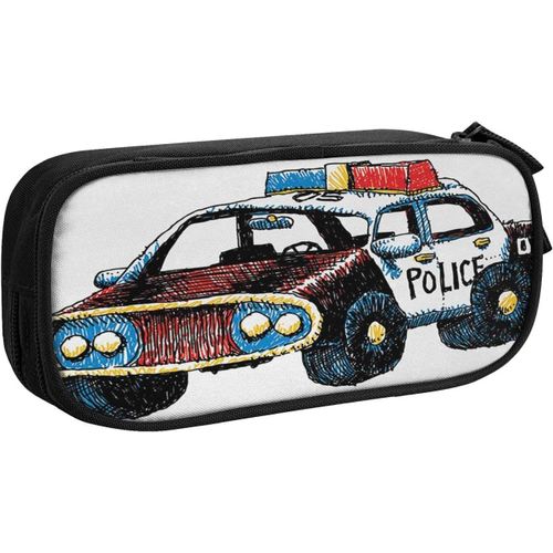 Trousse Plume Motif Plume 477, Grande Capacité Grande Pochette Porte-Stylo