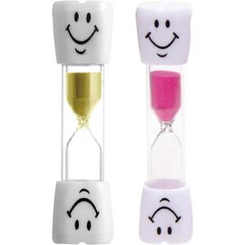 3 minutes souriant visage brossage dentaire sablier créatif horloge à sable  brosse à dents minuterie bureau