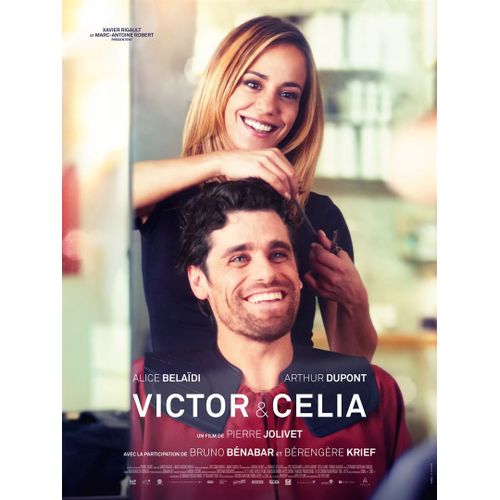 Victor Et Célia - Affiche Originale De Cinéma - Format : 120 X 160 Cm - Un Film De Pierre Jolivet - Avec Arthur Dupont, Alice Belaïdi, Adrien Jolivet. Année 2019.
