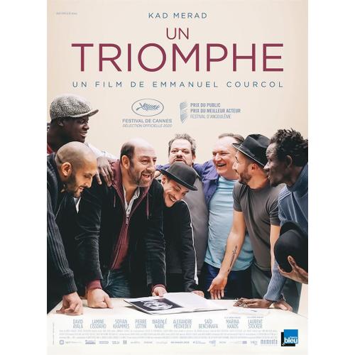 Un Triomphe - Affiche Originale De Cinéma - Format 120 X 160 Cm - Un Film De Emmanuel Courcol - Avec Kad Merad, David Ayala, Lamine Cissokho. Année 2021.