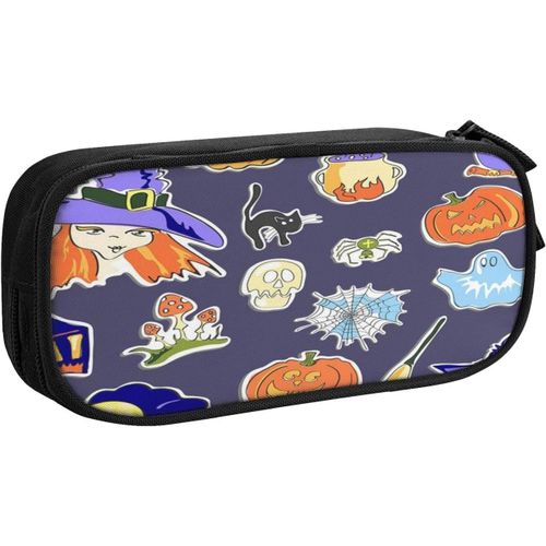Trousse Plume Motif 486, Grande Capacité Grande Pochette Porte-Stylo