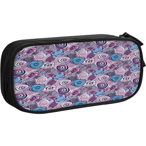 Trousse Beehive Nid D'abeille Géométrique, Grande Capacité Grande Pochette Porte-Stylo