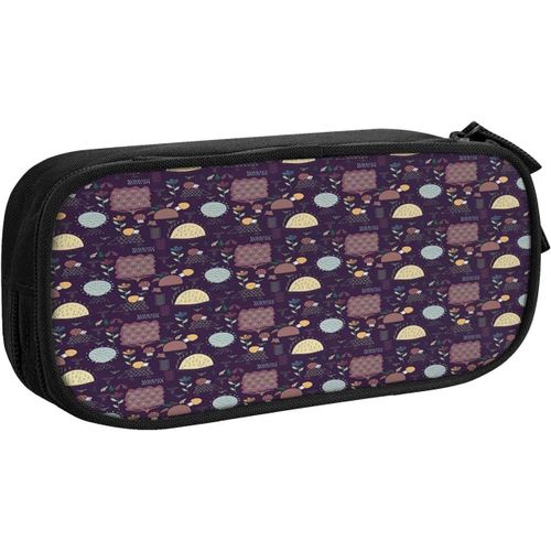 Trousse À Crayons Flash Flame Dotted Comics, Grande Capacité Grande Pochette Porte-Stylo