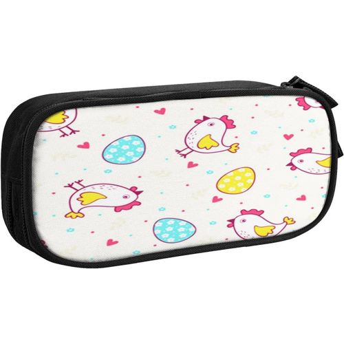 Trousse À Crayons Animal Tortue Tortue, Grande Capacité Grande Pochette Porte-Stylo
