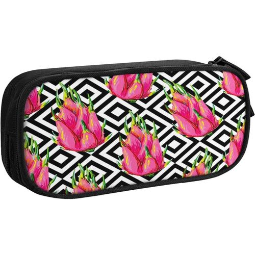 Trousse Plume Motif Mandala, Grande Capacité Grande Pochette Porte-Stylo