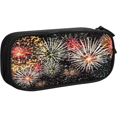 Trousse Plume Motif Mandala, Grande Capacité Grande Pochette Porte-Stylo