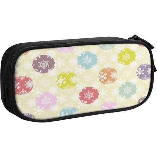 Trousse À Crayons Abeille À Miel Tournesol Doré Brillant, Grande Capacité Grande Pochette Porte-Stylo
