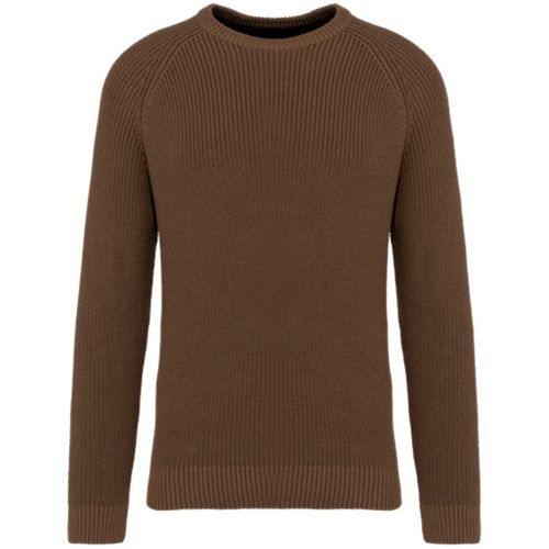 Pull Écoresponsable À Grosses Mailles - Homme - Pat911 - Marron Toffee