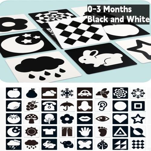 Carte flash Youwo noir et blanc pour bébé 24 Algeria