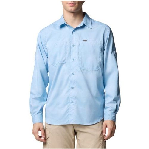 Silver Ridge Utility Lite Plaid L/S Chemise Taille M, Bleu