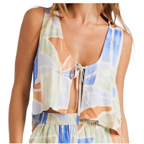 Women's Mystic Tides Tie Top Débardeur Taille M, Beige
