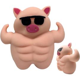 Anti-Stress Cochon,Piggy Squeeze Toy, Cochon Rose Anti Stress,Anti-Stress  Jouets, Squeeze Cochon,Cochon Jouet Anti-Stress (2 Petits) : :  Jouets