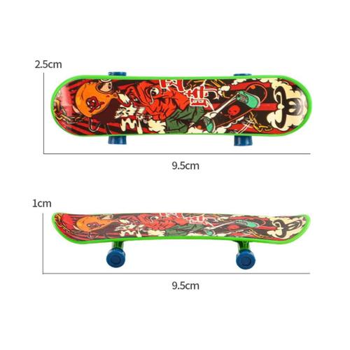 Ensemble de Skateboard à Doigt, 15 Pièces avec Mini-Planches à roulettes,  Camions et Parcours de Jeu, Jouets de Skateboarding pour Enfants