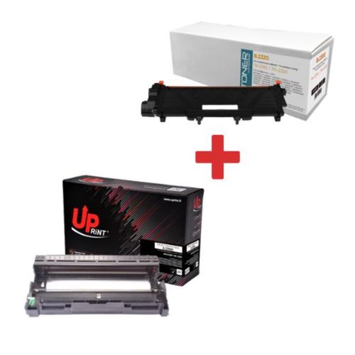 TN2320 TONER COMPATIBLE AVEC BROTHER TN-2310 / TN-2320 + DR2300 TAMBOUR COMPATIBLE AVEC BROTHER DR-2300