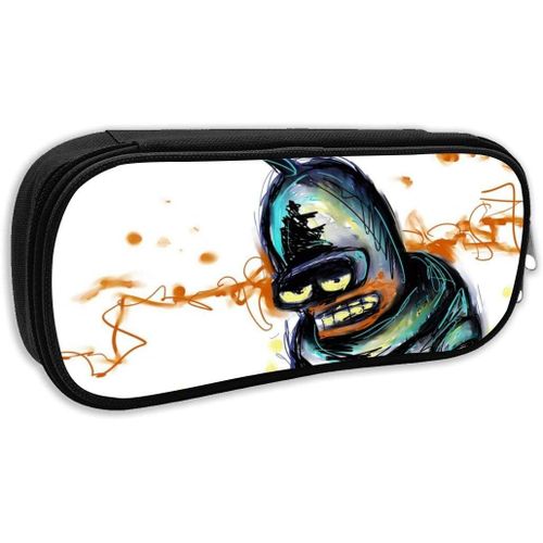 Futurama Trousse À Crayons De Grande Capacité Avec Fermeture Éclair Durable Et Pour Ranger Des Fournitures Scolaires Et De Bureau