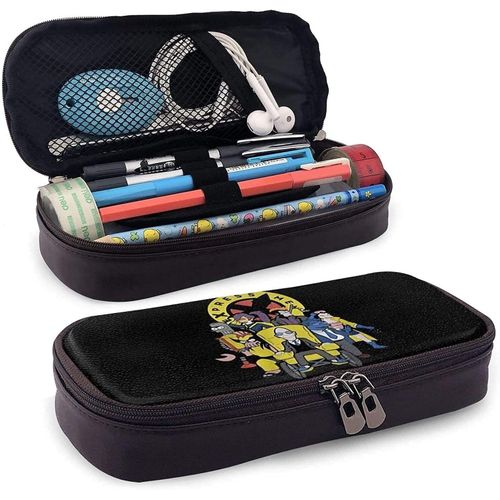 Futurama Trousse À Crayons En Cuir Imperméable Avec Fermeture Éclair Pour Garçons Filles, Adolescents Et Adultes