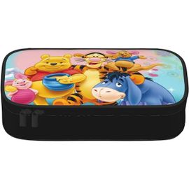 Grande Trousse Winnie L'ourson - Trousse À Crayons - Sac De Rangement - Cadeau Pour L'école, Le Bureau, Les Étudiants, Les Adolescentes, Les Femmes Et Les Adultes