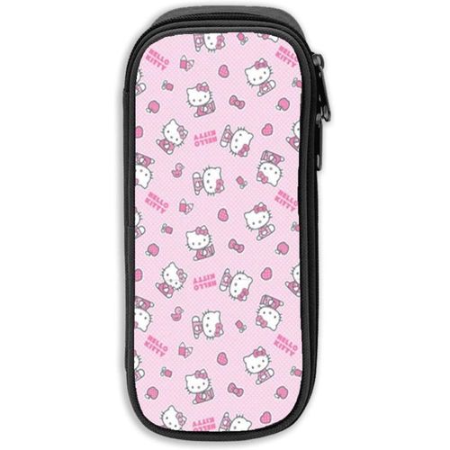 Hello Kitty Trousse À Crayons Grande Capacité Avec Fermeture Éclair Durable Pour L'école Et Le Bureau