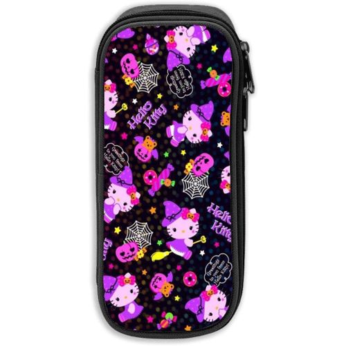 Hello Kitty Trousse À Crayons Pour Halloween Grande Capacité Avec Fermeture Éclair Durable Et Pour Ranger Des Fournitures Scolaires Et De Bureau