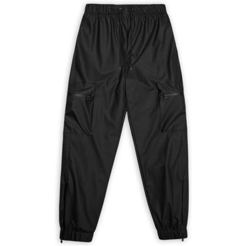 Cargo Rain Pants Regular W3 Pantalon Imperméable Taille L, Noir