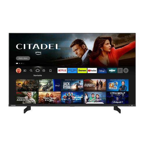 Toshiba 55QF5D63DA 55" (140 cm) QLED TV/Fire TV (4K Ultra HD, HDR Dolby Vision, Smart TV, Triple Tuner, Alexa Built-In, Bluetooth, Sound by Onkyo) [2023]