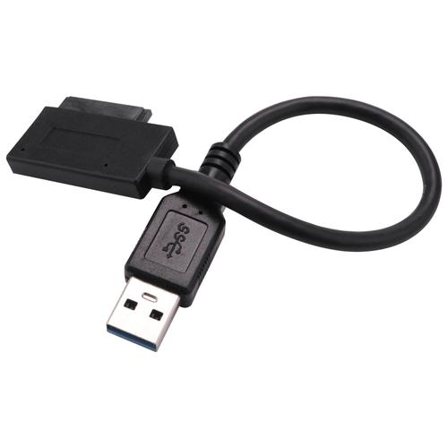 EasyULT Câble Adaptateur USB 3.0 vers SATA 7 + 6 Câble de Lecteur 13  Broches pour Ordinateur Portable CD DVD Rom Lecteur Optique : :  Informatique
