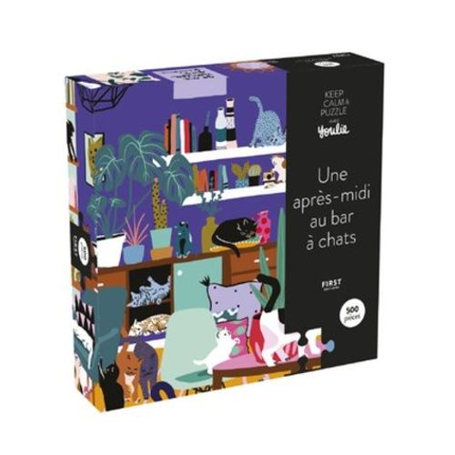 Une Après-Midi Au Bar À Chats - 500 Pièces
