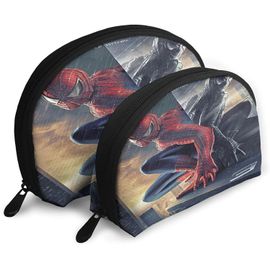 Spiderman Sacs À Main Sur Mesure Sacs À Main, Pochettes, Portefeuilles, Trousses De Maquillage, Sacs De Voyage, Sacs De Rangement En Forme De Coquille, Un Grand Et Un Petit