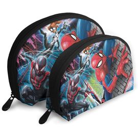 Spiderman Sacs À Main Sur Mesure Sacs À Main, Pochettes, Portefeuilles, Trousses De Maquillage, Sacs De Voyage, Sacs De Rangement En Forme De Coquille, Un Grand Et Un Petit