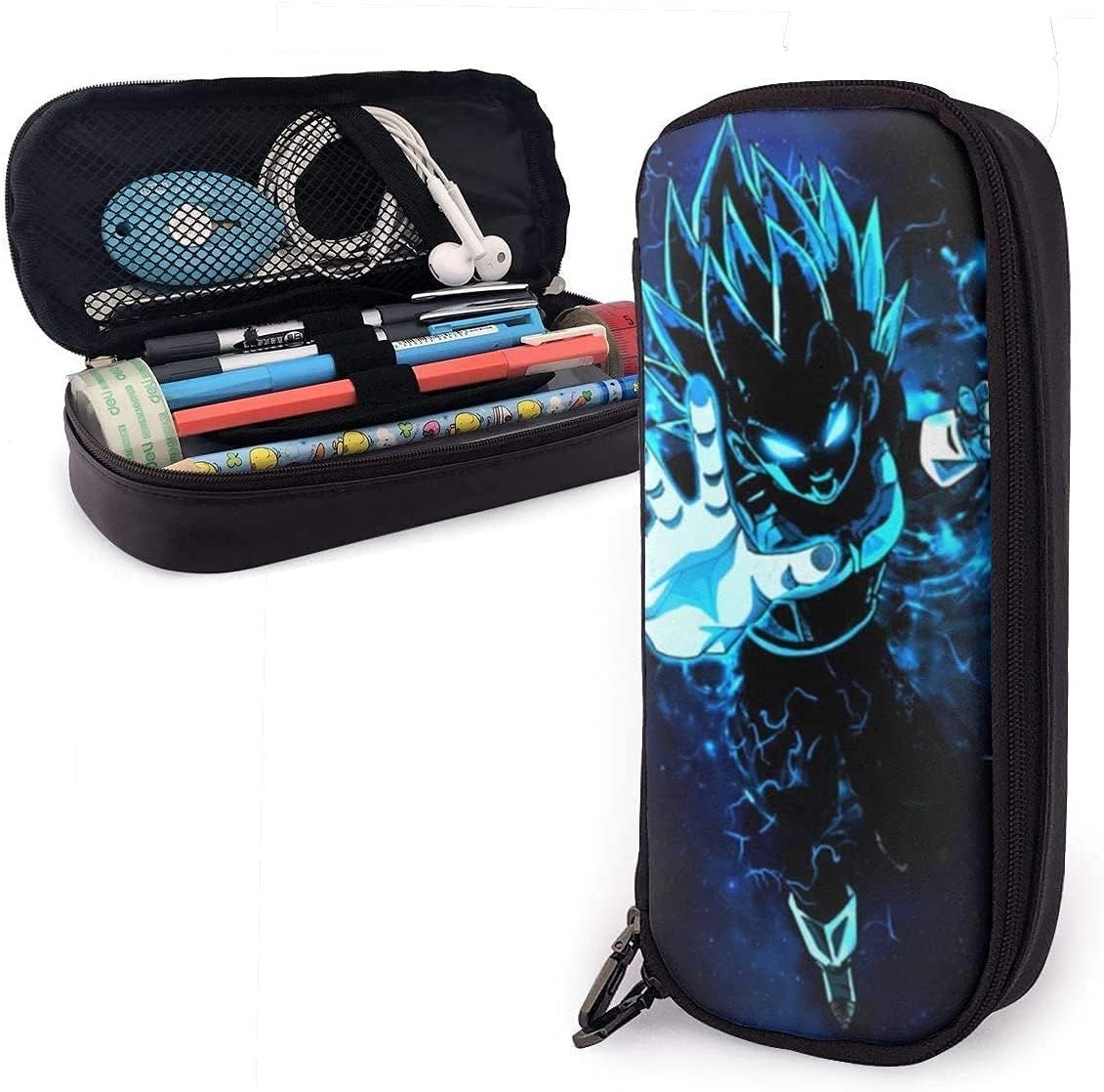 Trousse À Crayons En Cuir Avec Motif Anime Dragon Ball Super Vegeta