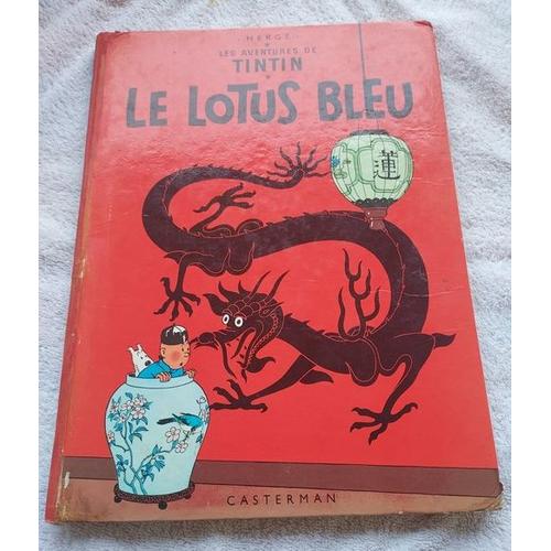 Bd Tintin Ancienne - Le Lotus Bleu