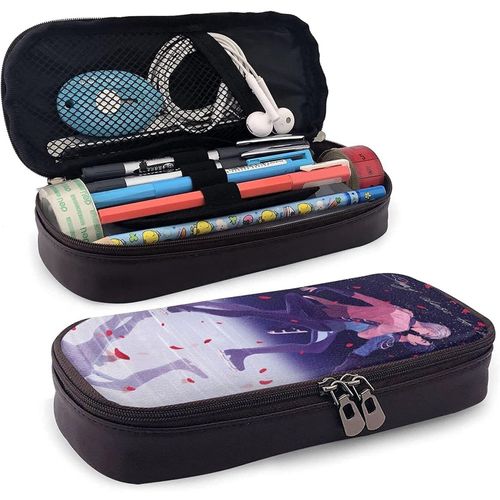 Yuri On Ice Trousse À Crayons Personnalisée En Cuir Pour Garçons Et Filles