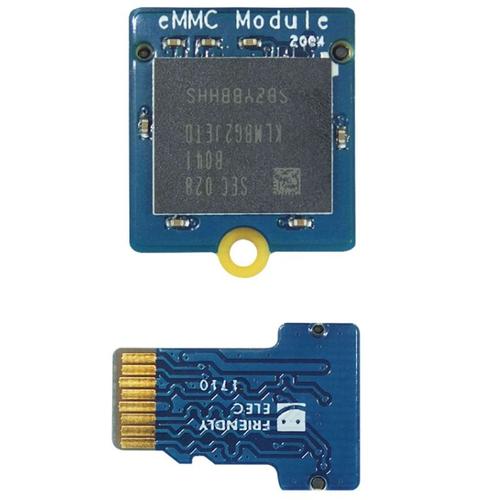 Module EMMC 16G avec Adaptateur EMMC T2 de Tour -SD pour Carte de DéVeloppement NanoPi / PC / RK3399