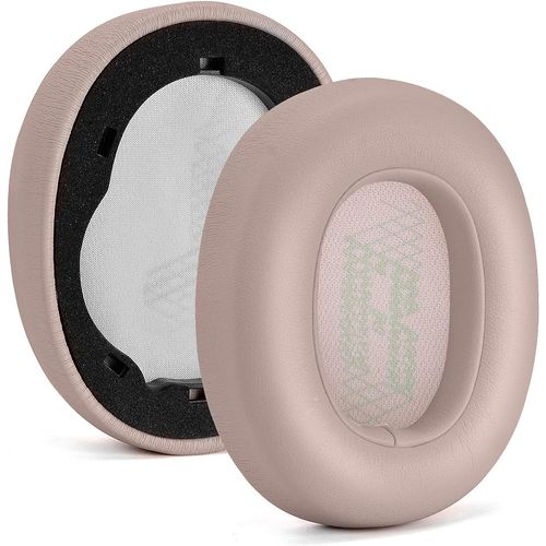 Coussinets de Rechange en Mousse à mémoire de Forme pour Casque JBL LIVE650BTNC LIVE660BTNC(Rose)