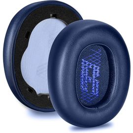 Coussinets de Rechange en Mousse à mémoire de Forme pour Casque JBL LIVE650BTNC LIVE660BTNC(Bleu)
