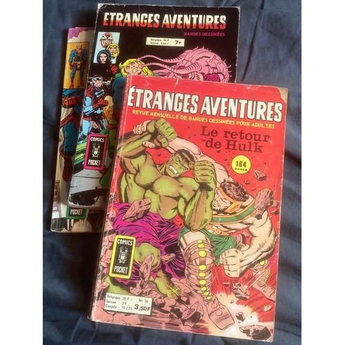 Etranges Aventures 36 Le Retour De Hulk