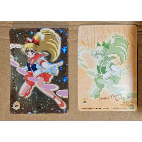 Carte Japonaise Original Bandai 2001 Spéciale Brillante Série Sailormoon Sp 8