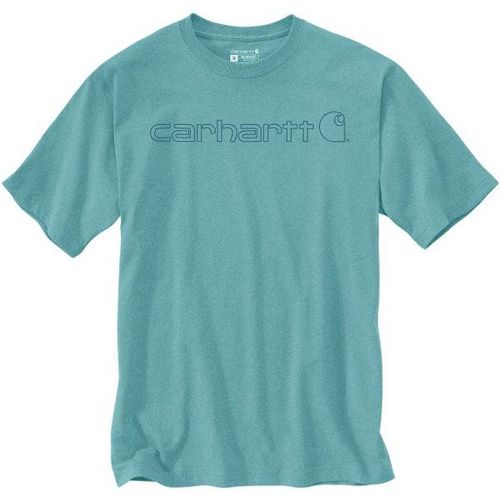 Core Logo S/S T-Shirt Taille Xl, Turquoise