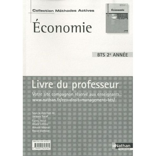 Economie Bts 2e Année - Livre Du Professeur