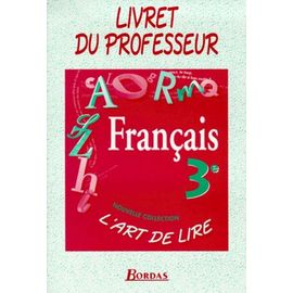 Francais 3eme - Livret Du Professeur