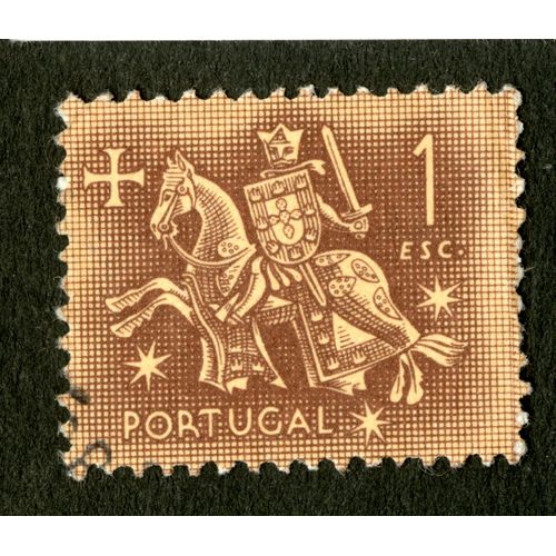 Timbre Oblitéré Portugal, 1 Esc