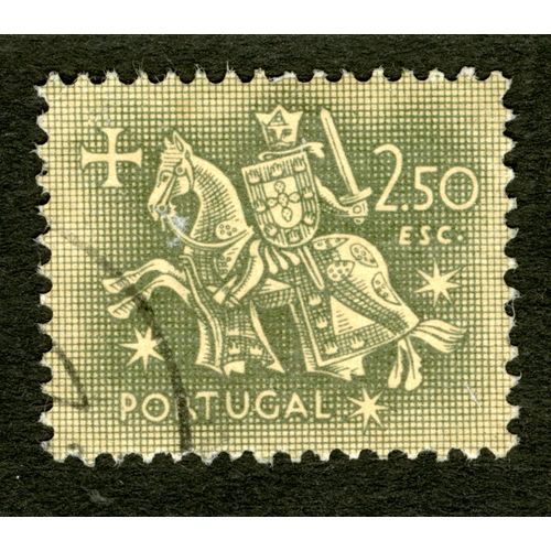 Timbre Oblitéré Portugal, 2.50 Esc
