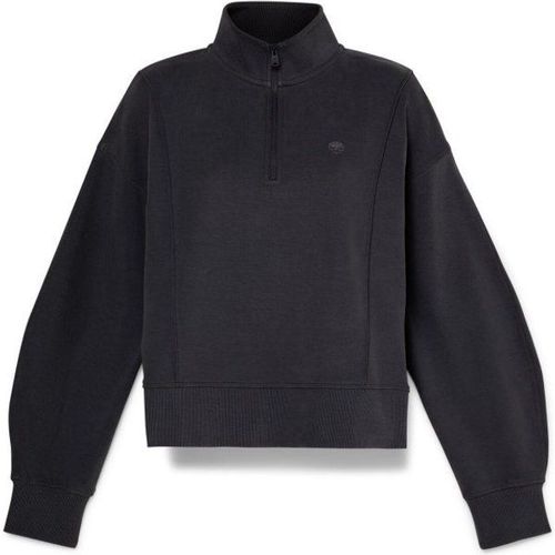 Women's Lush 1/4-Zip Sweatshirt Pull Taille Xl, Noir