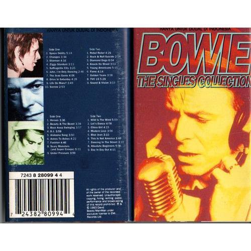 David Bowie The Singles Collection - Box Coffret 2 Cassettes Audio