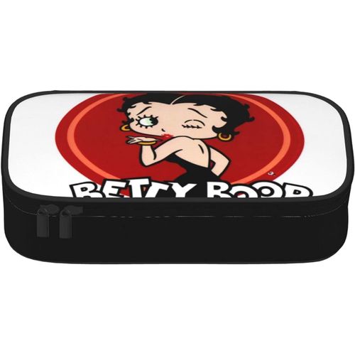 Betty Boop Trousse À Maquillage Portable Pour Femme Lavable Avec Fermeture Éclair