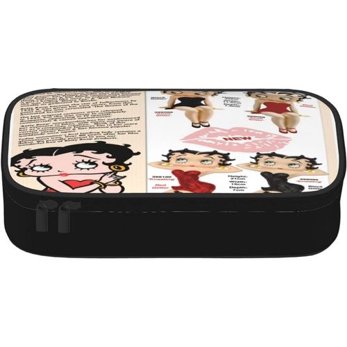 Betty Boop Trousse À Crayons Pour Garçons, Enfants, Fournitures Scolaires, Cadeaux Pour Gamers, Garçons Et Adolescents