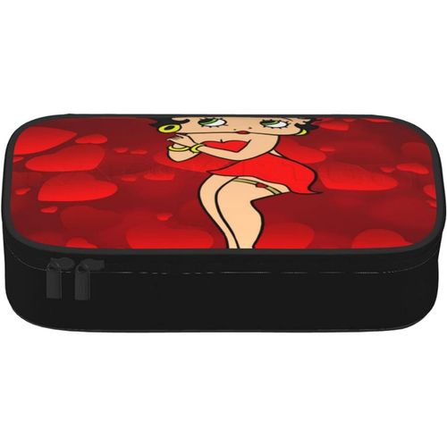 Betty Boop Trousse À Crayons Pour Garçons, Enfants, Fournitures Scolaires, Cadeaux Pour Gamers, Garçons Et Adolescents