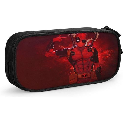 Deadpool Trousse À Crayons De Grande Capacité Pour Étudiants