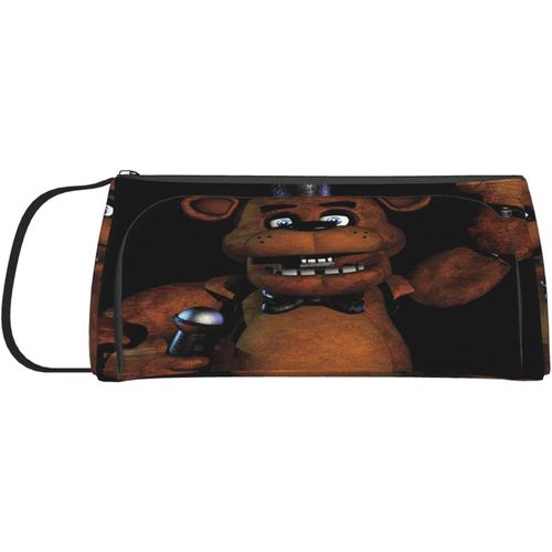 Five Nights At Freddy's Trousse À Crayons Grande Capacité Avec Double Fermeture Éclair Pour Stylos, Papeterie, Maquillage, Avec Compartiments Pour Filles, Garçons Et Adultes